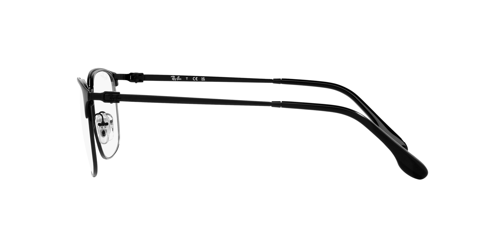 Das Bild zeigt die Korrektionsbrille RX6494 2904 von der Marke Ray Ban in Schwarz.