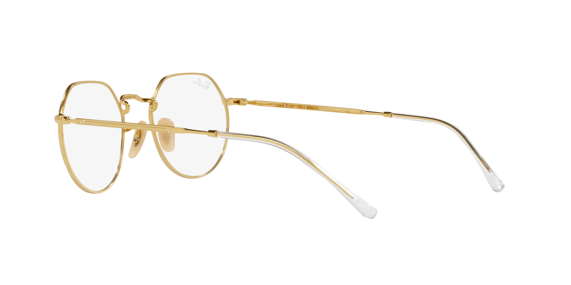 Das Bild zeigt die Korrektionsbrille RX6564 2890 von der Marke Ray Ban in Gold.