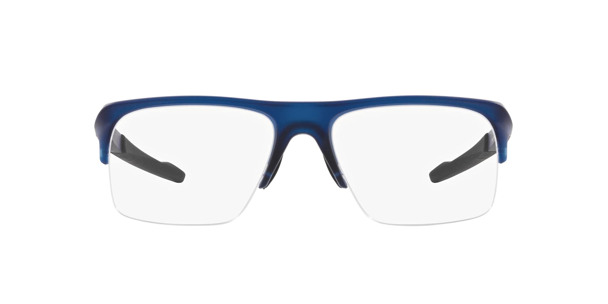 Das Bild zeigt die Korrektionsbrille OX8061 806104 von der Marke Oakley  in  matt blau transluzent