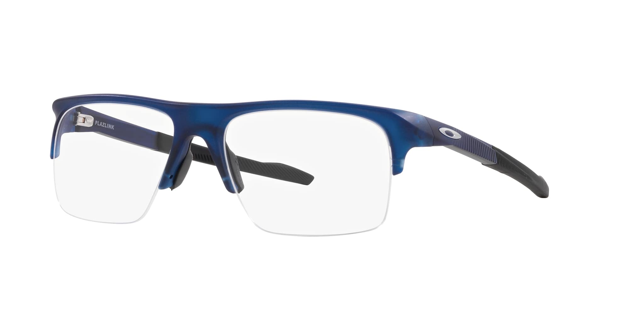 Das Bild zeigt die Korrektionsbrille OX8061 806104 von der Marke Oakley  in  matt blau transluzent