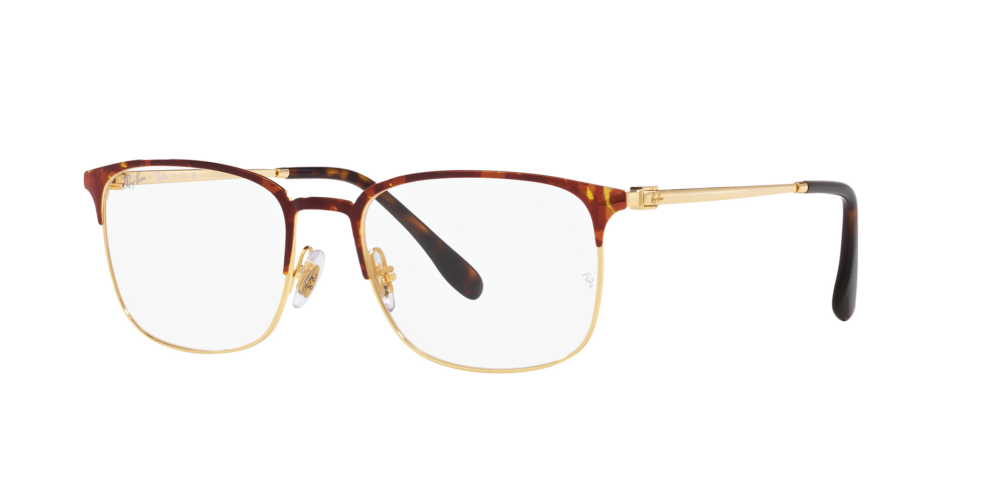 Das Bild zeigt die Korrektionsbrille RX6494 2945 von der Marke Ray Ban in Rot.