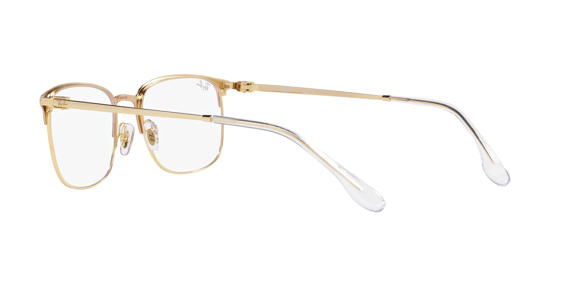 Das Bild zeigt die Korrektionsbrille RX6494 3156 von der Marke Ray Ban in Burgunder.