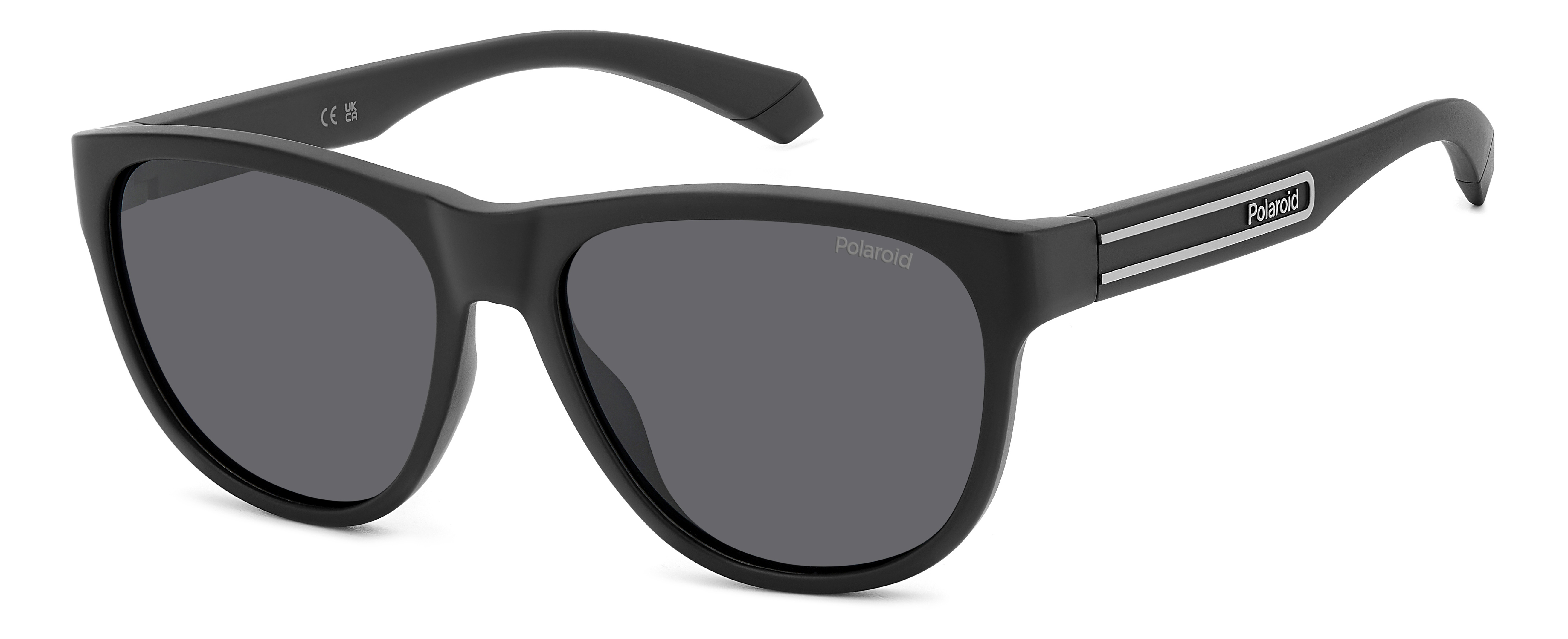 Das Bild zeigt die Sonnenbrille PLD2156S 003 von der Marke Polaroid in  matt schwarz.