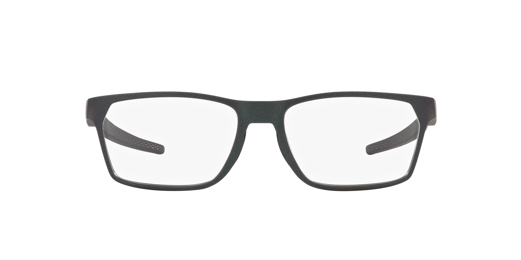 Das Bild zeigt die Korrektionsbrille OX8032 803207 von der Marke Oakley  in  dark matte silver/blue colorshift.