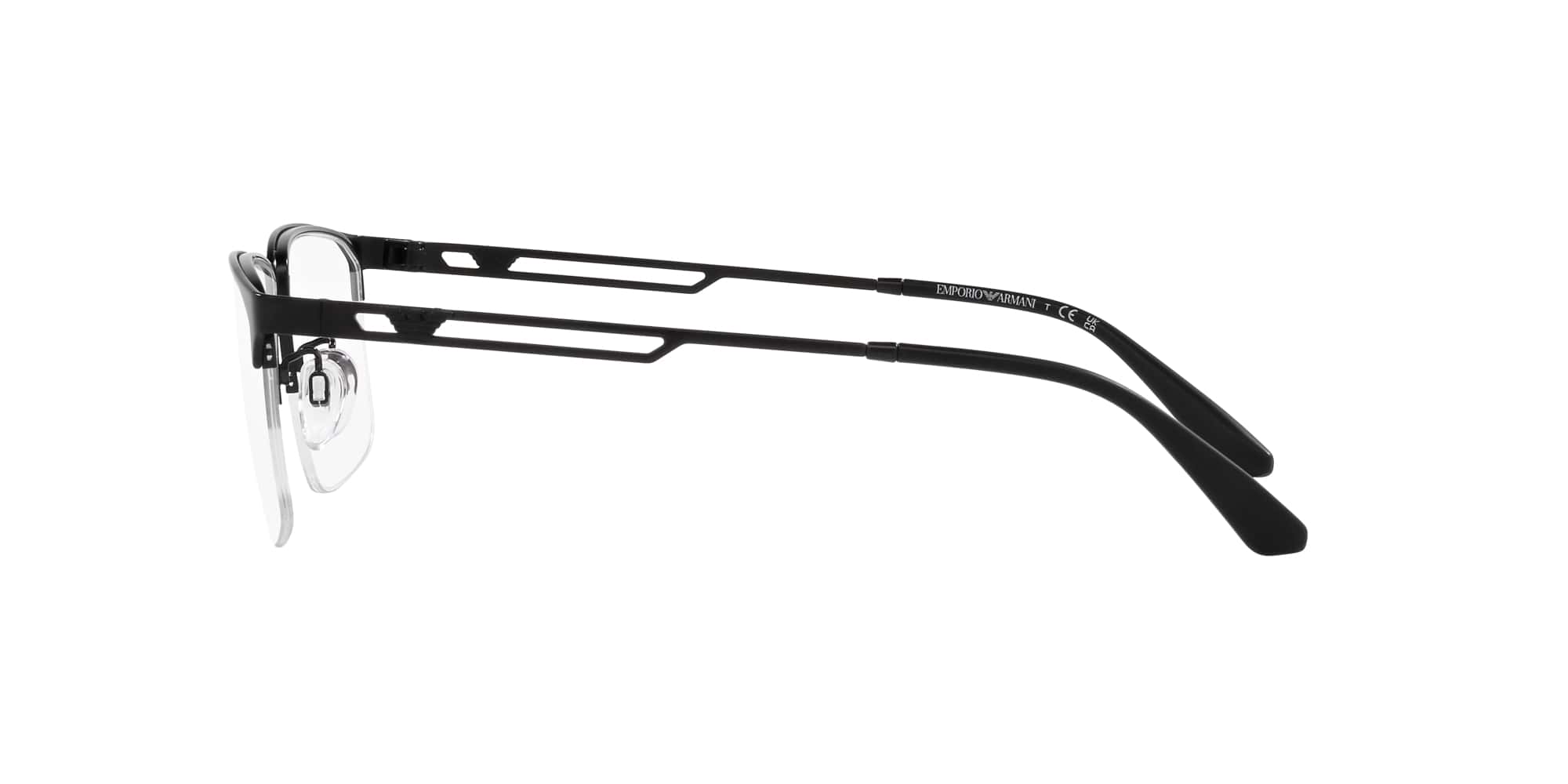 Das Bild zeigt die Korrektionsbrille EA1143 3001 von der Marke Emporio Armani in Schwarz.