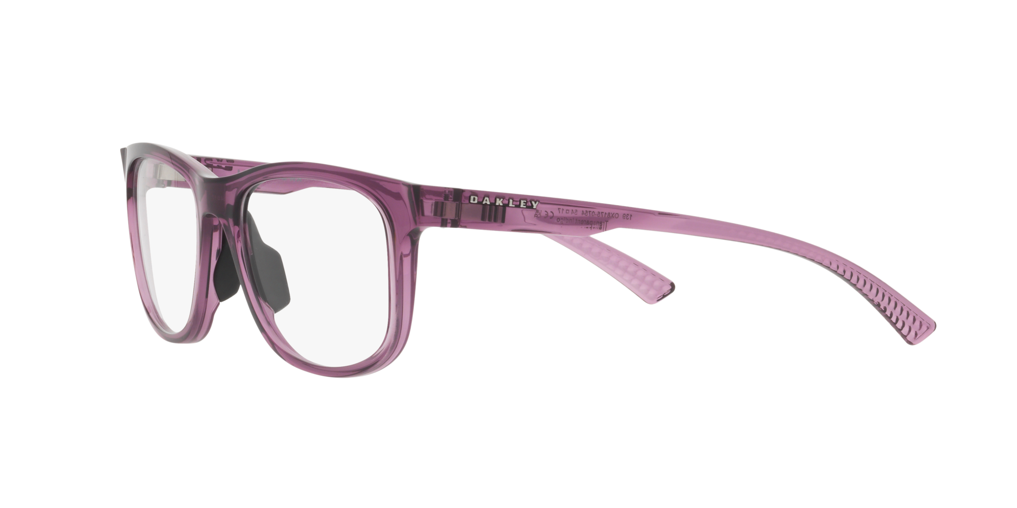 Das Bild zeigt die Korrektionsbrille OX8175 817507 von der Marke Oakley  in tansparent indigo.