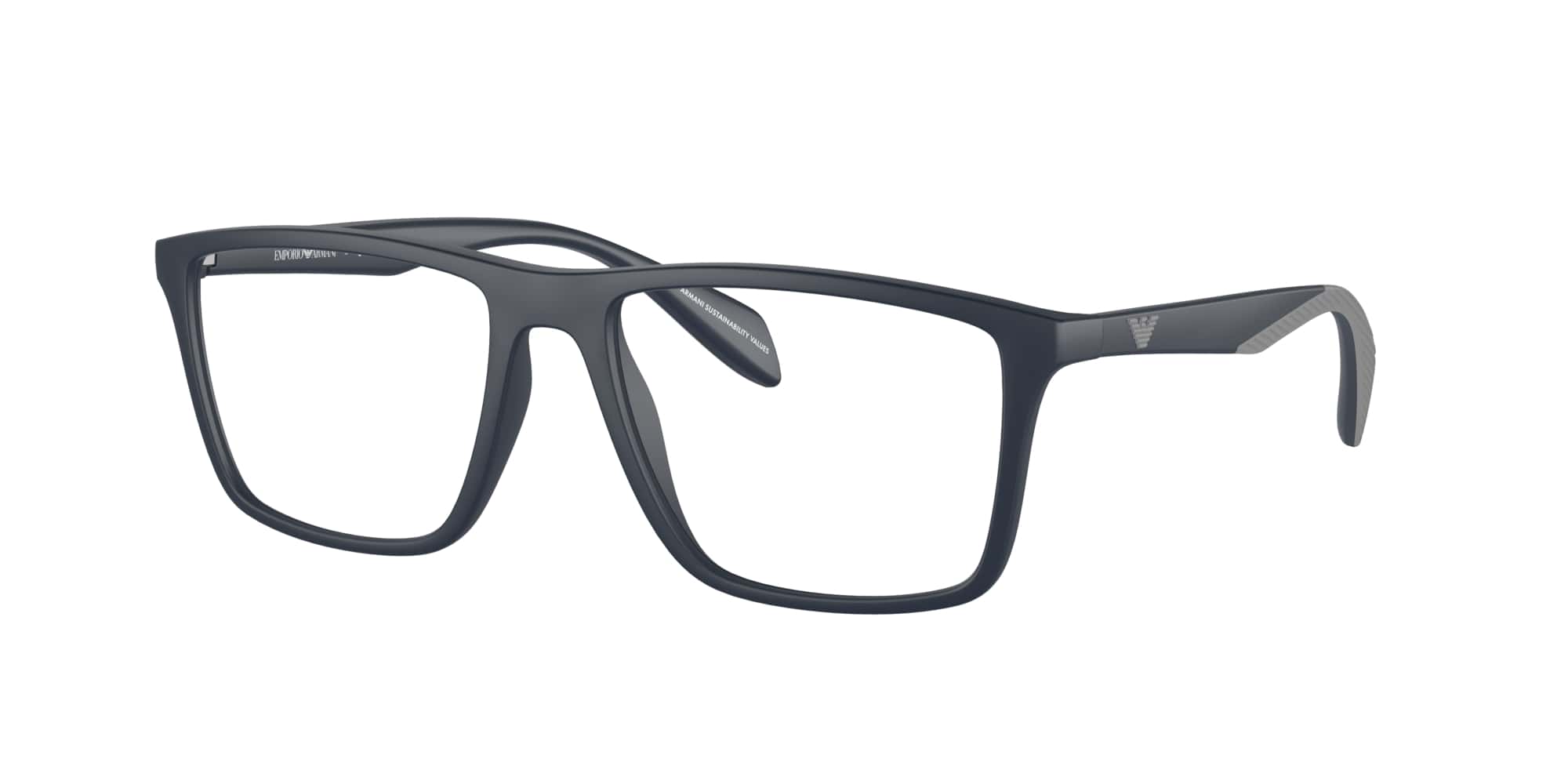Emporio Armani Brille für Herren in blau matt EA3230 5088 53